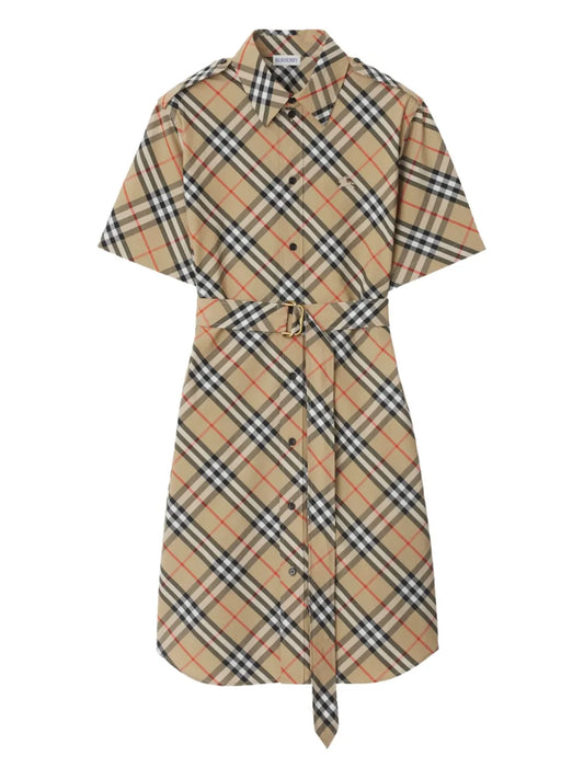 Cotton Shirt Dress
