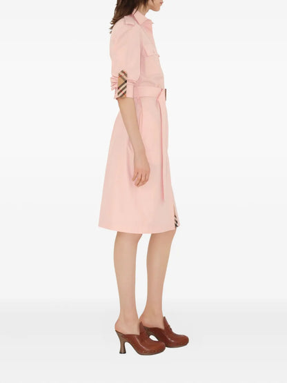 Cotton-Poplin Shirt Dress