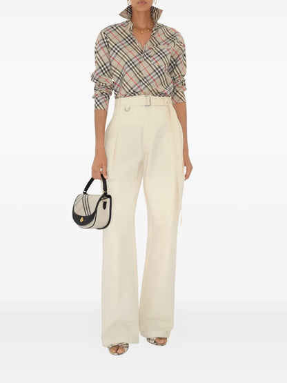Check-Print Shirt