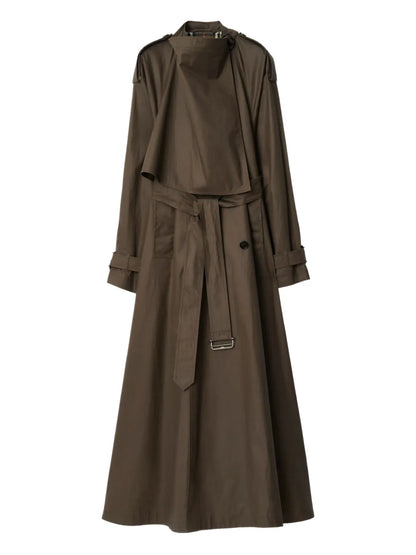 Gabardine Trench Coat