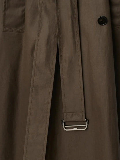 Gabardine Trench Coat