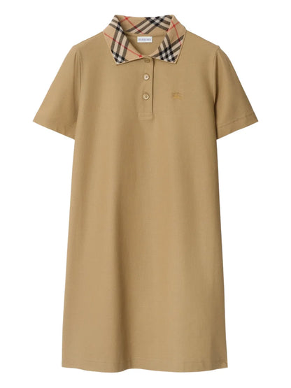 Cotton Polo Shirt Dress