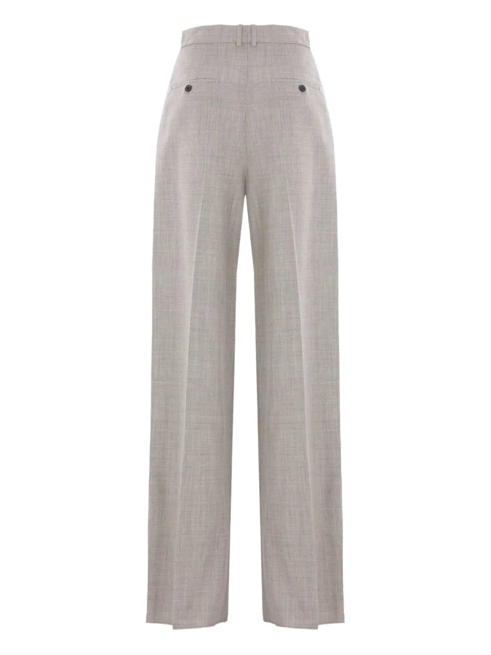Wool Wide-Leg Trousers
