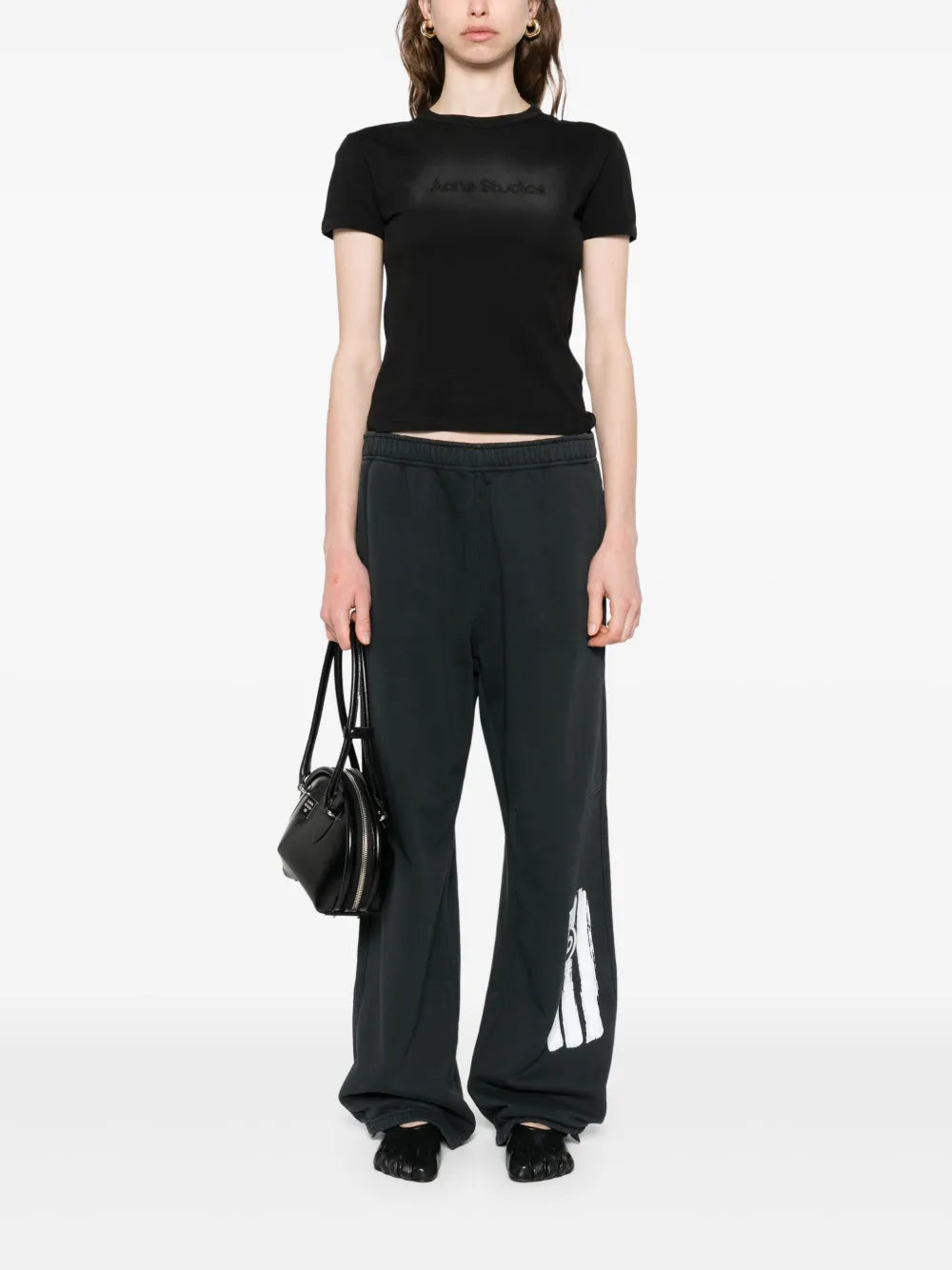 Numbers-Motif Track Pants