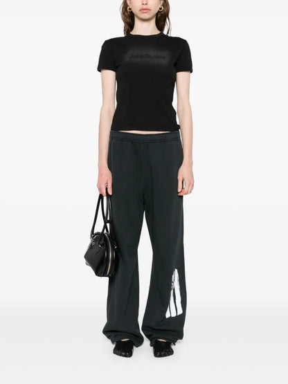 Numbers-Motif Track Pants