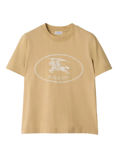 Knight-Print Cotton T-Shirt