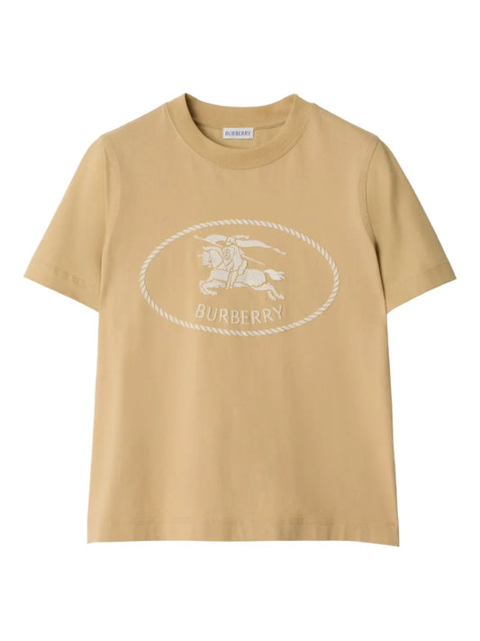 Knight-Print Cotton T-Shirt