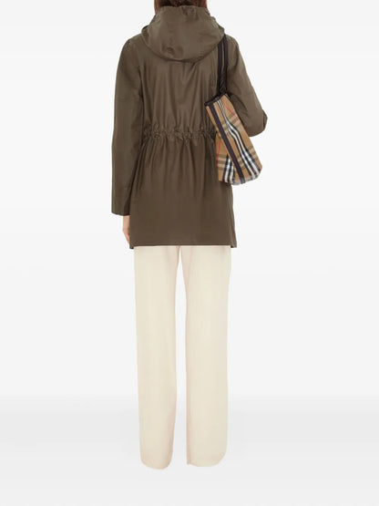 Gabardine Parka Coat