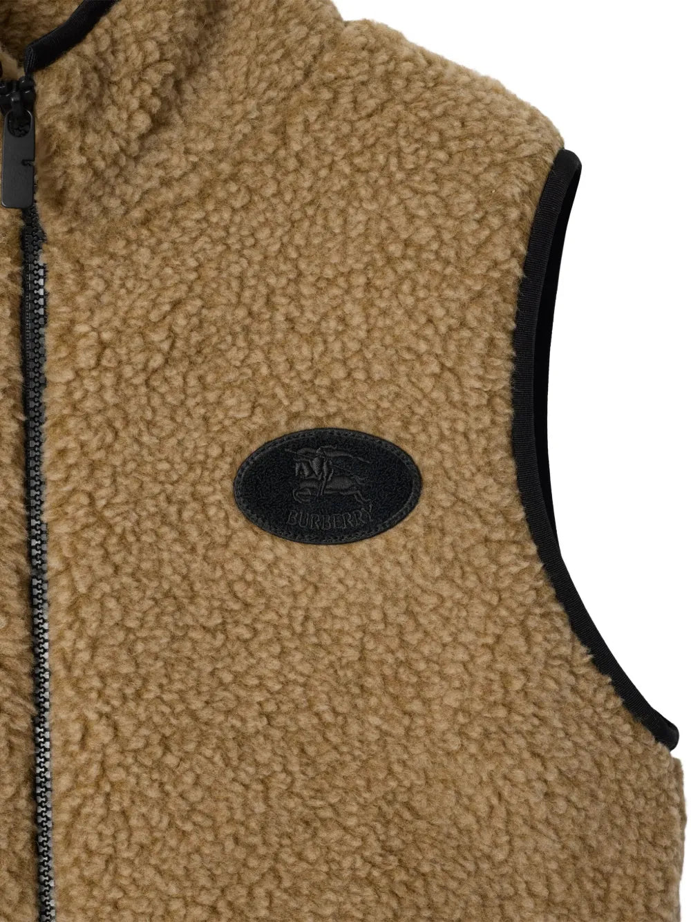 Cropped Fleece Gilet