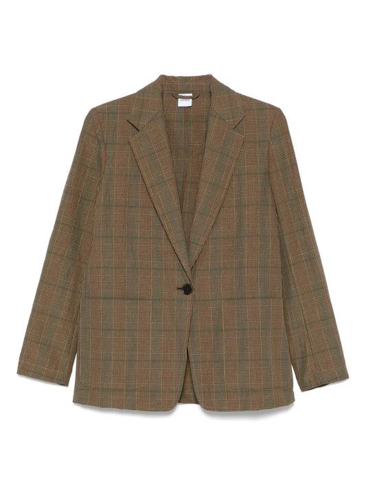 Prince-Of-Wales-Check Blazer