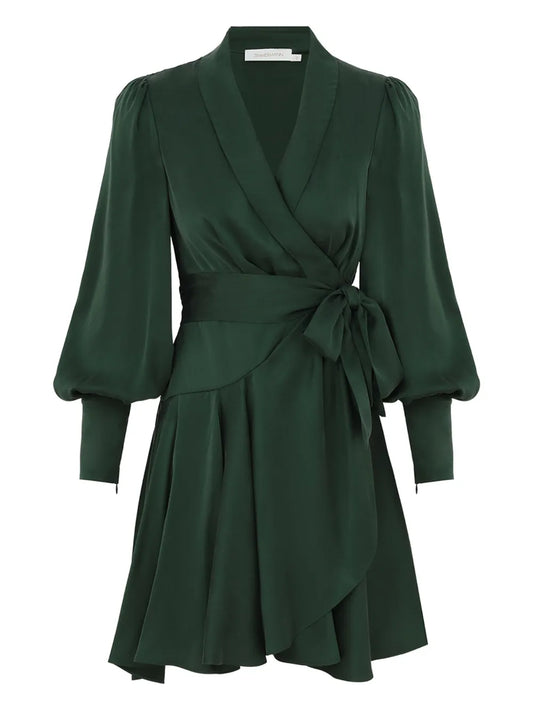Silk Mini Dress