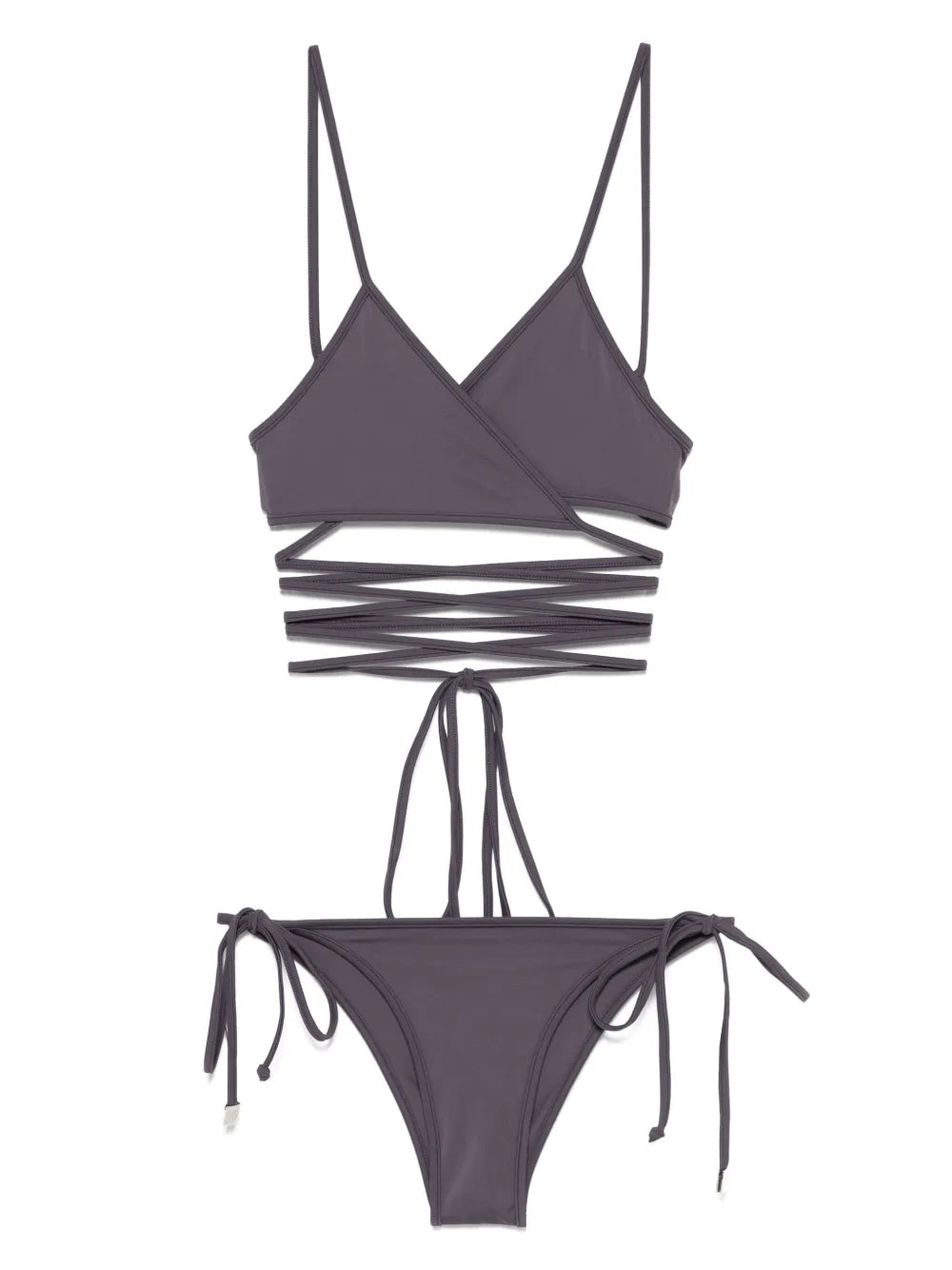 Lace-Up Bikini