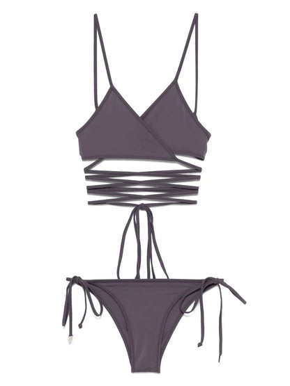 Lace-Up Bikini