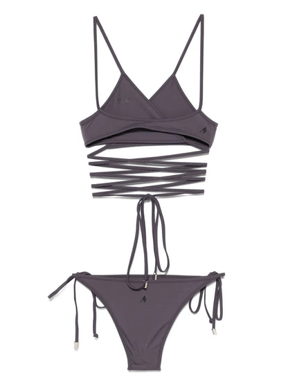 Lace-Up Bikini