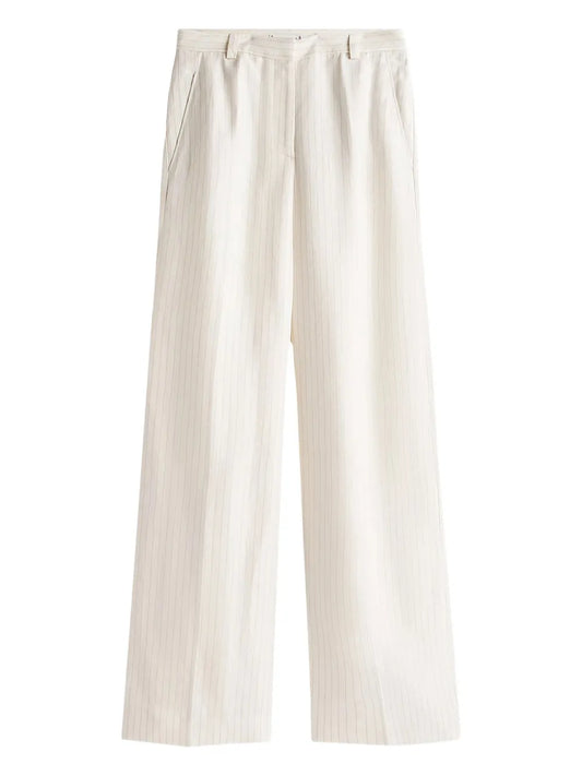 Pinstriped Trousers