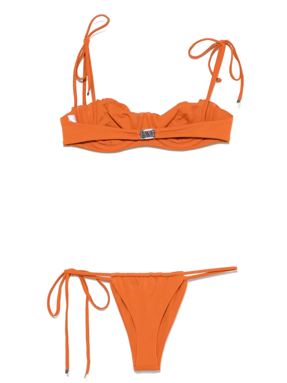 Ruched-Detailing Bikini