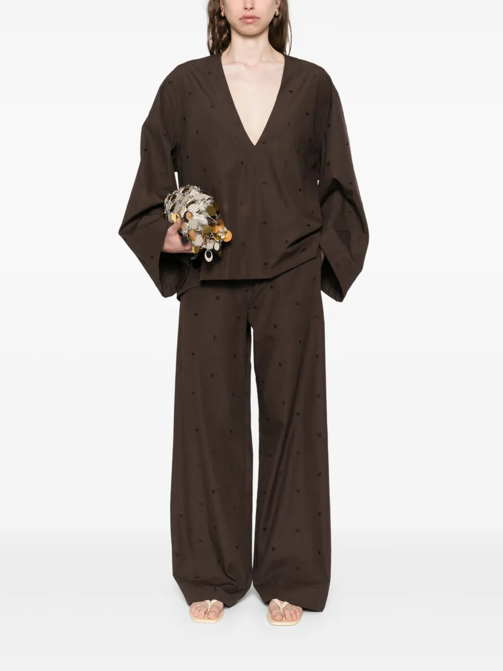 Straight-Leg Trousers