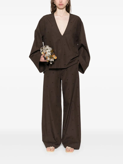 Straight-Leg Trousers