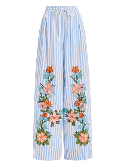 Hevon2 Wide-Leg Pants