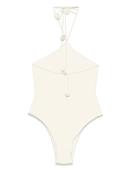 Flower-Detailing Swimsuit