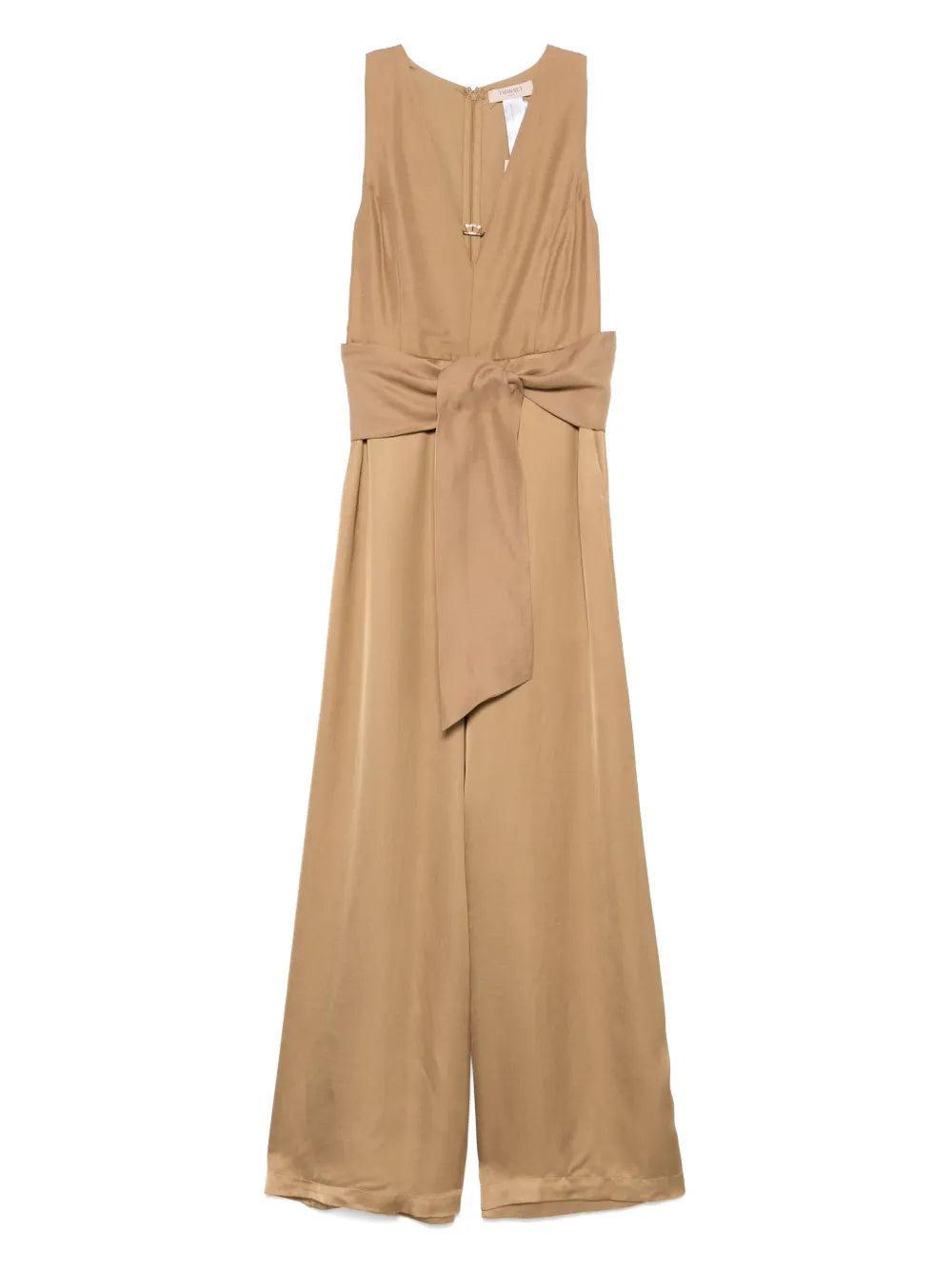 Logo-Plaque Midi Dress