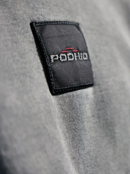Logo-Patch Cotton Sweatshirt
