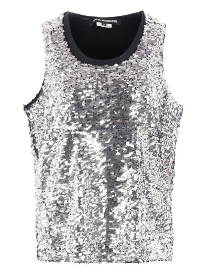 Sequin-Embellished Top