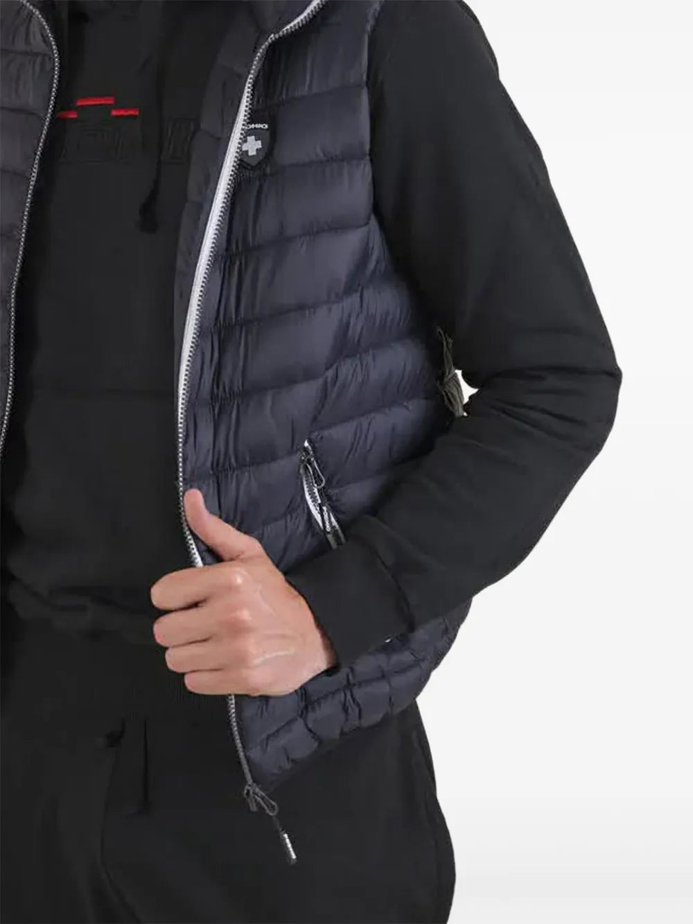 Logo-Patch Padded Gilet