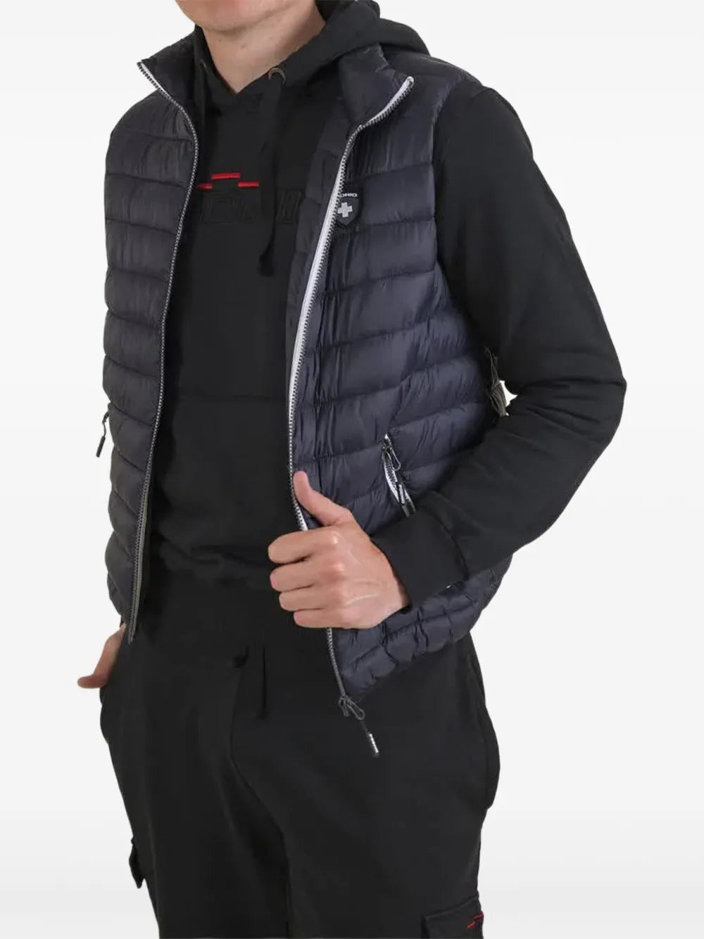Logo-Patch Padded Gilet