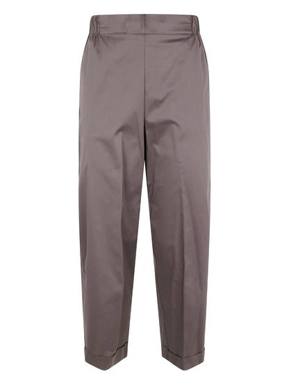 Elasticated-Waist Trousers