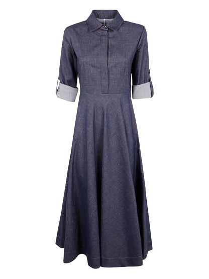 Denim Midi Dress