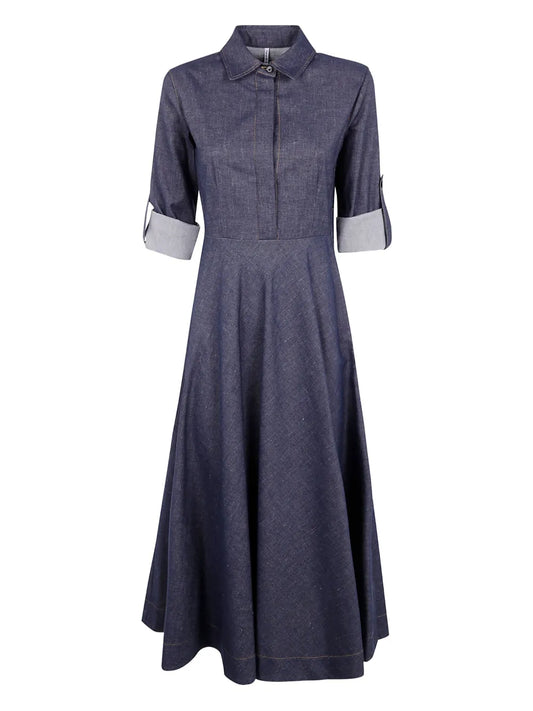 Denim Midi Dress