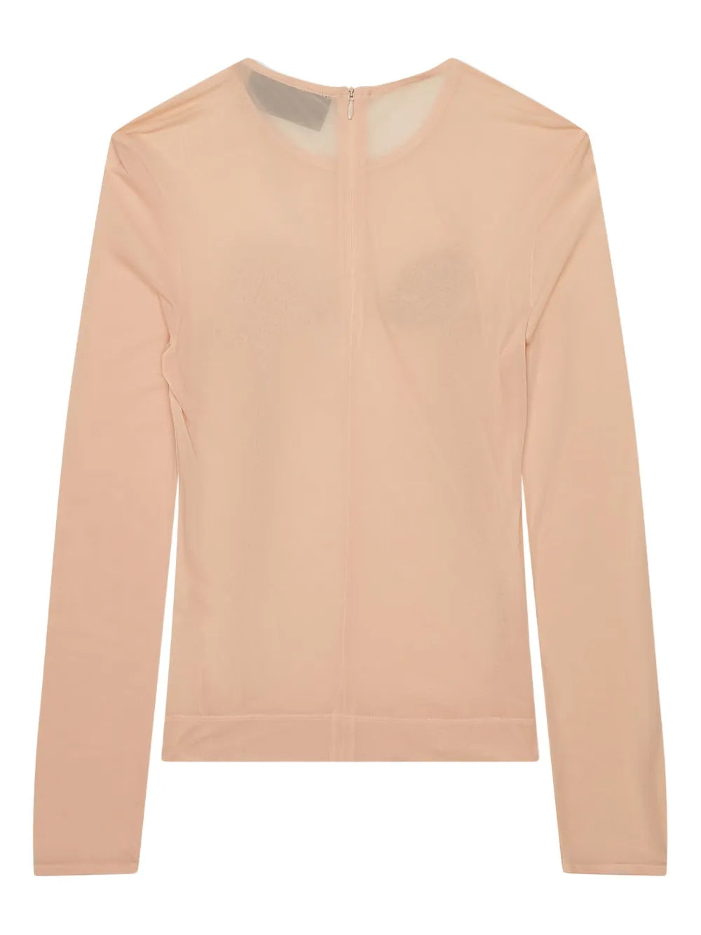 Floral-Embellished Long-Sleeve Top