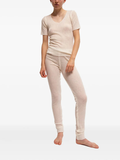 Barbara Short-Sleeve V-Neck Top