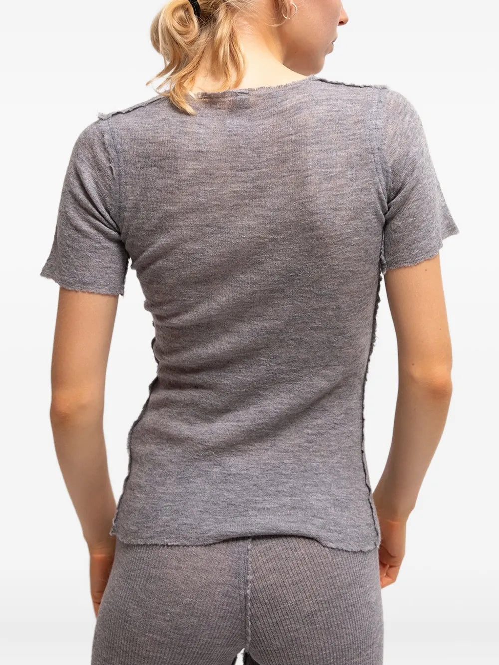 Barbara V-Neck Short-Sleeve Top