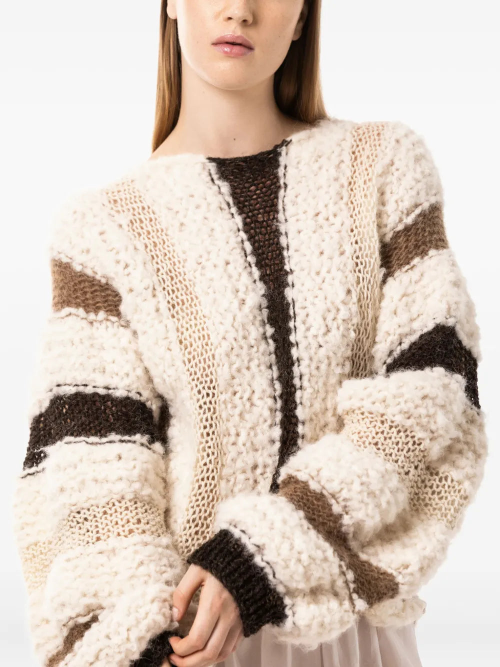 Morreyð Striped Knit Sweater