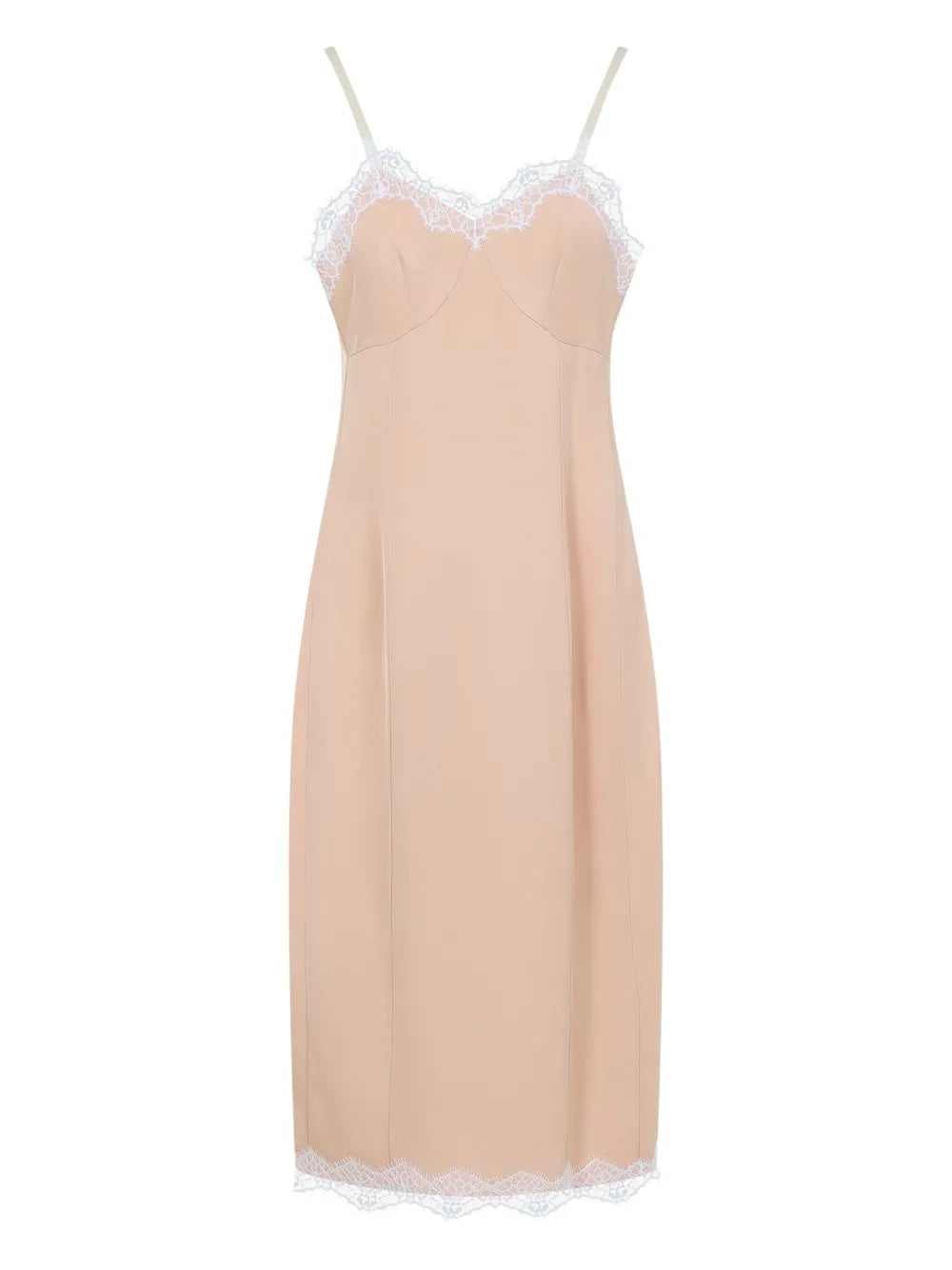 Lace-Trim Dress
