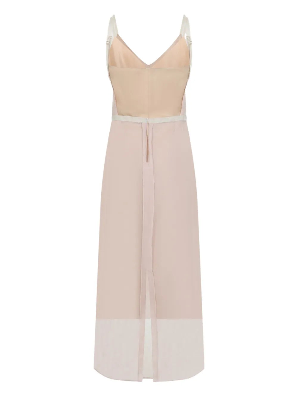 Open-Back Silk Dress