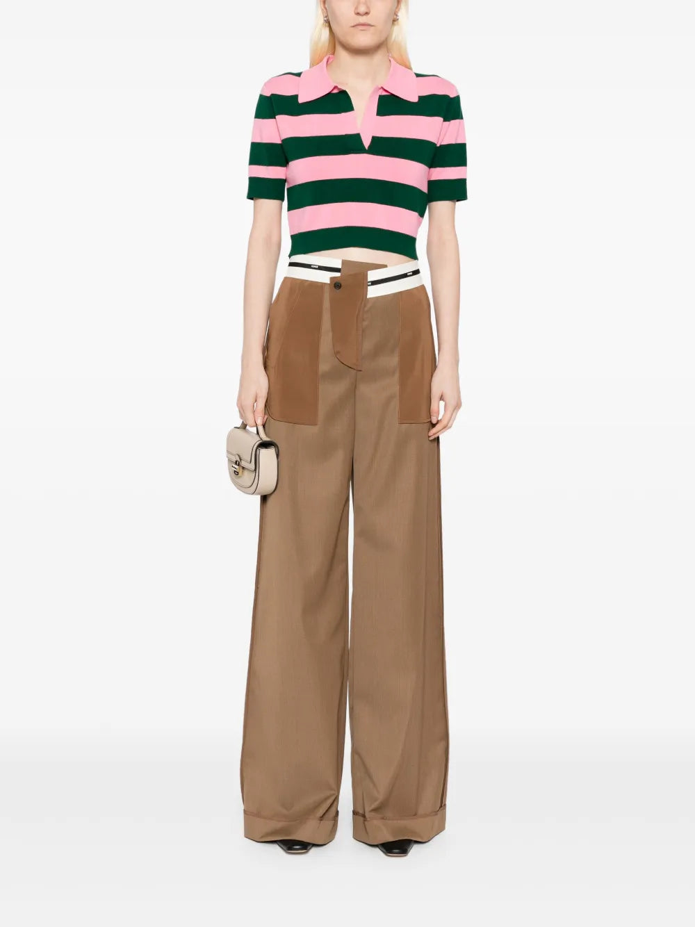 Inside-Out Tailored Trousers