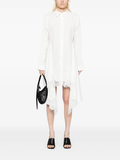 Lace Shirt Dress