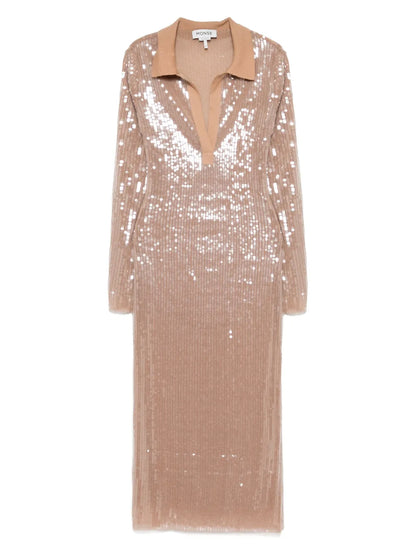 Mesh Midi Dress