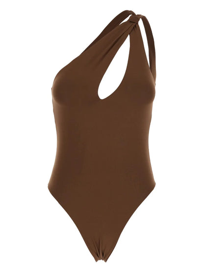 Asymmetric One-Shoulder Swimsuit