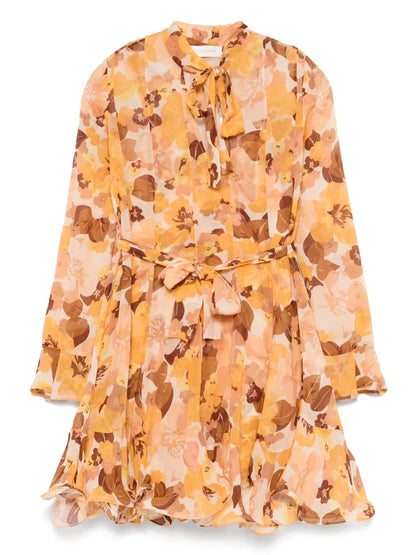Balance Lantern Mini Dress