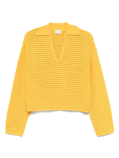 Organic Cotton Polo Sweater