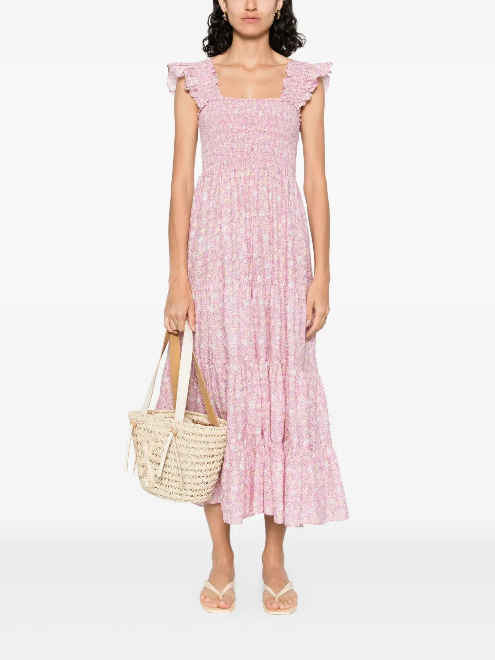 Cotton Midi Dress