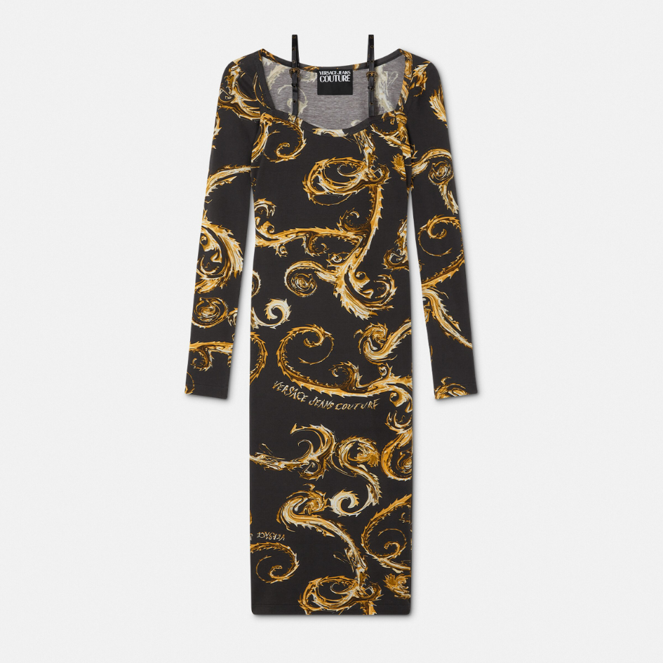 Chromo Couture Midi Dress