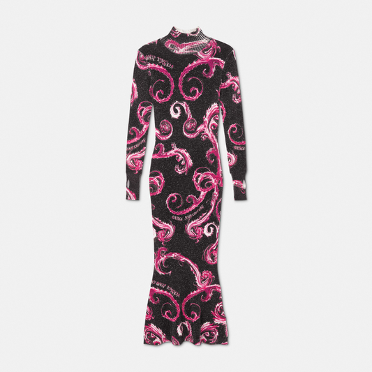 Chromo Couture Lurex Midi Dress