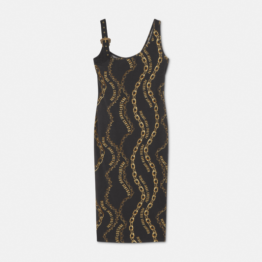 Chain Couture Midi Dress