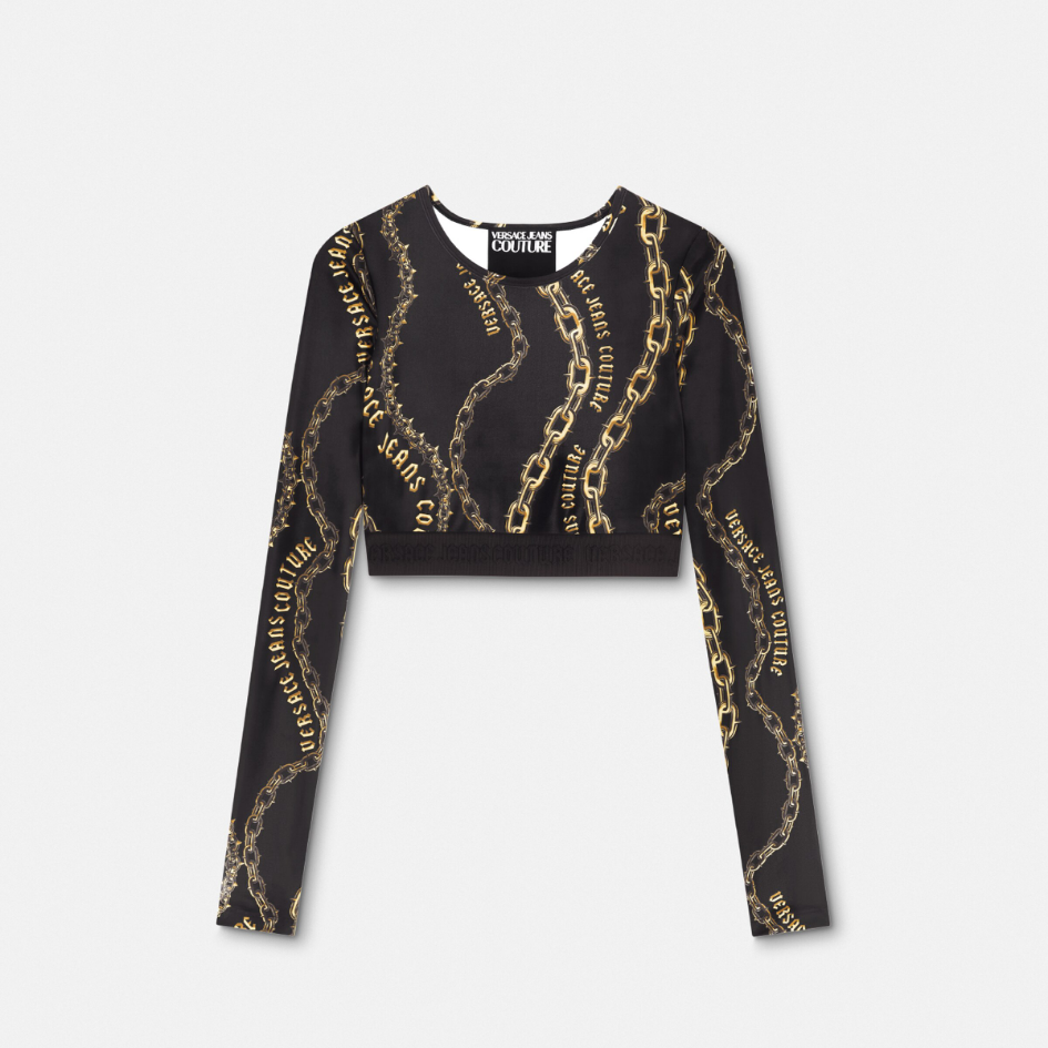Chain Couture Crop Top