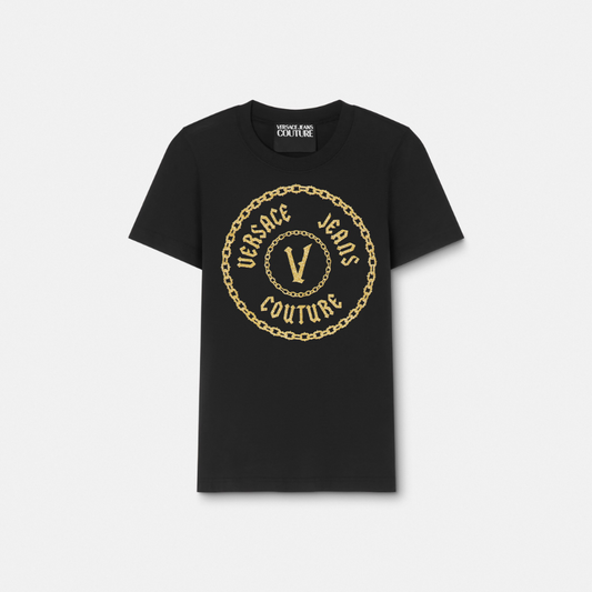Chain V-Emblem T-Shirt